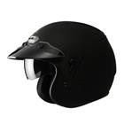 Шлем открытый ”SOL SO-3 SOLID”, черный матовый
