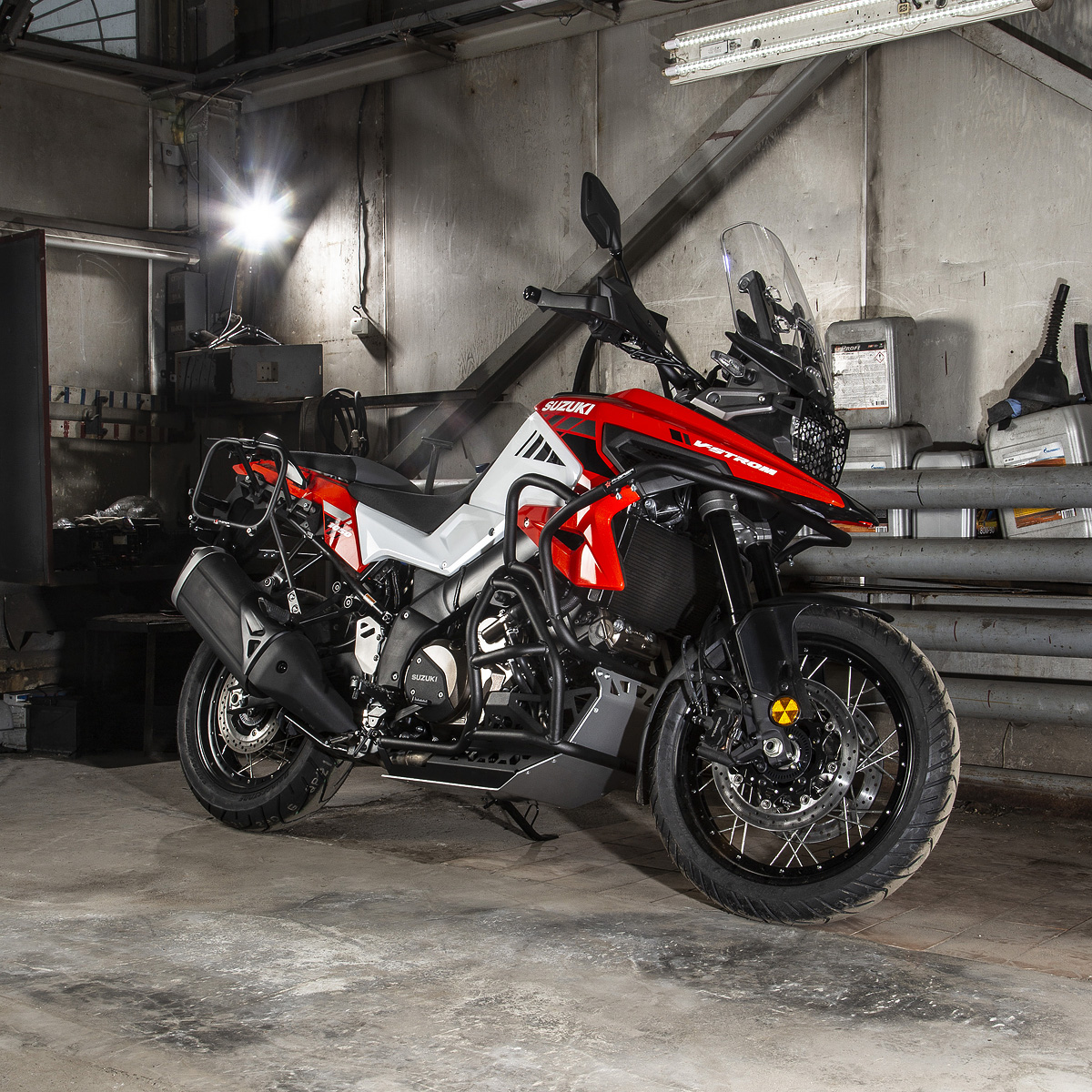 Suzuki V-strom 1050XT Strom 1050 защитыне дуги защита картера багажная система