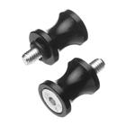 Опоры для подката Ruchka GAZA Swingarm Spools 8мм - Honda/Suzuki/Ducati/BWM/Kawasaki/Triumph, черные
